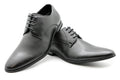 Pisa Black Vegan Derby Shoe