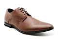 Pisa Tan Vegan Derby Shoe