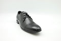 Michael Black Leather Derby Shoe