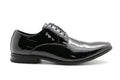 Pisa Black Patent Vegan Derby Shoe
