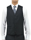 Ryan 106 Charcoal Wool Waistcoat