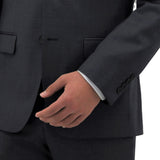 Michel 704 Navy Australian Merino Wool Suit Jacket