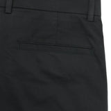 Black 490 Cotton Stretch Slim Chino
